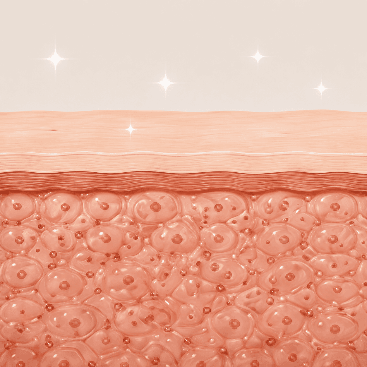 Illustrated demonstration of Procell Microchanneling step 5: Reveal